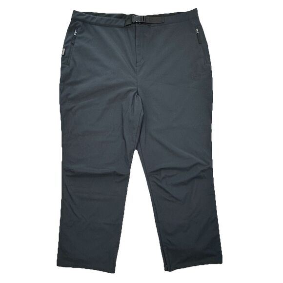 Free Country Men’s 3XLT Black Softshell Ski Pants Snow Water Resistant Snowboard - Picture 1 of 11